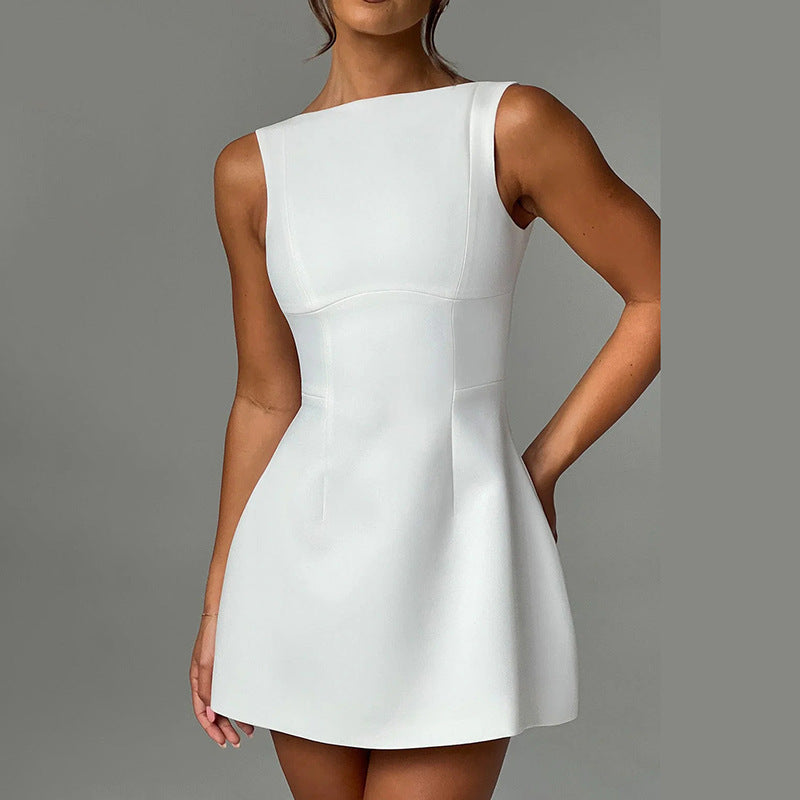 Seductive & Chic: The Backless Mini Dress