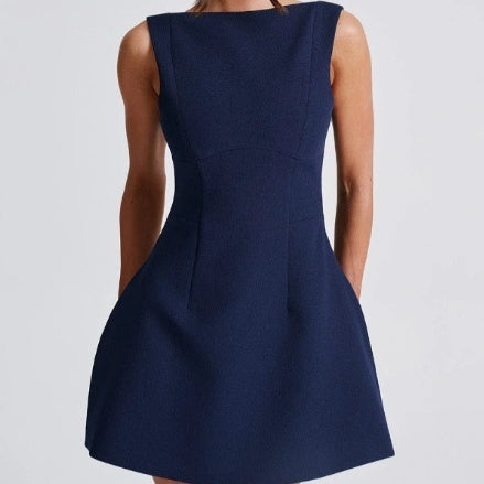 Seductive & Chic: The Backless Mini Dress