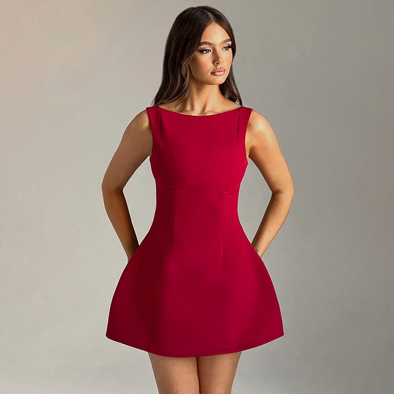 Seductive & Chic: The Backless Mini Dress